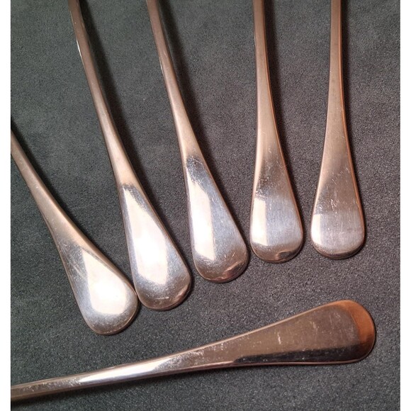 Dansk Silhouette Iced Tea Spoons - 6 - Picture 2 of 4